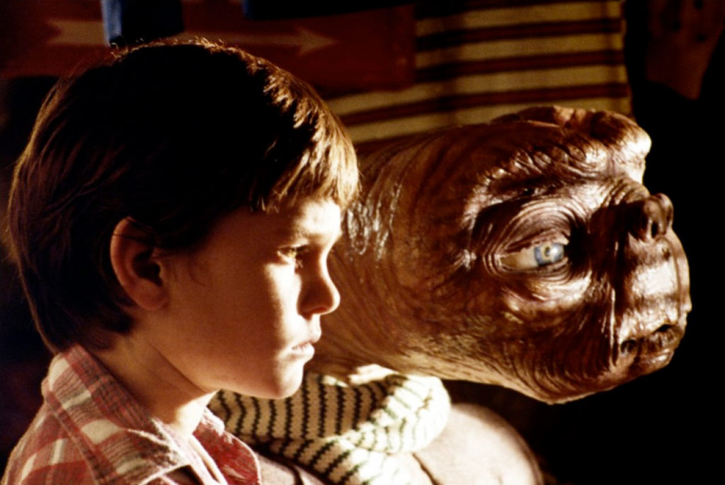 Henry Thomas dans E.T. l'extra-terrestre