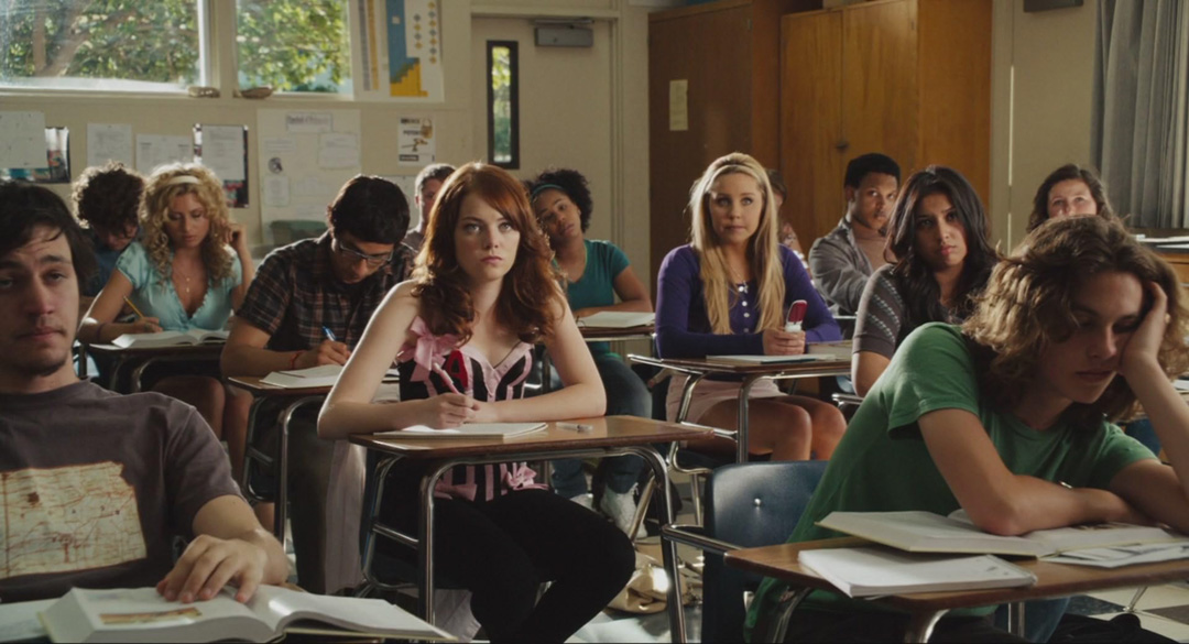 Amanda Bynes, Emma Stone, Aly Michalka dans Easy Girl