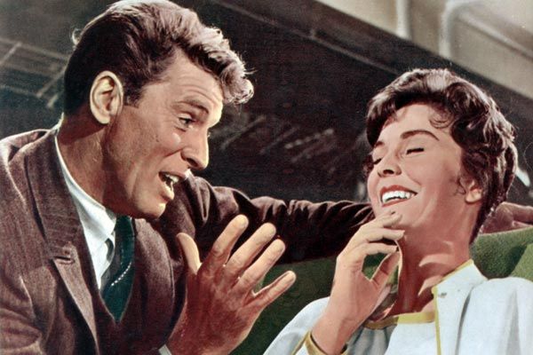 Burt Lancaster, Jean Simmons dans Elmer Gantry le charlatan