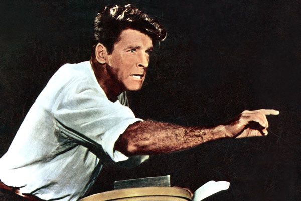 Burt Lancaster dans Elmer Gantry le charlatan