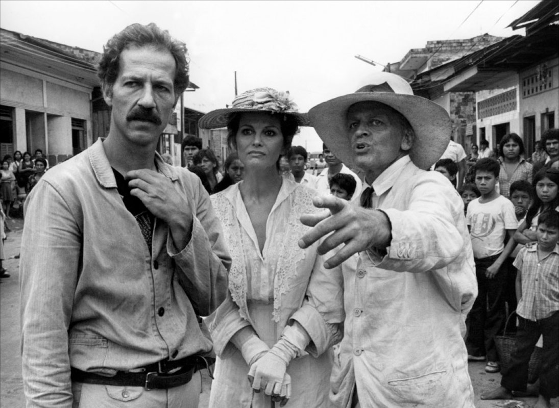 Klaus Kinski, Claudia Cardinale, Werner Herzog dans Ennemis intimes