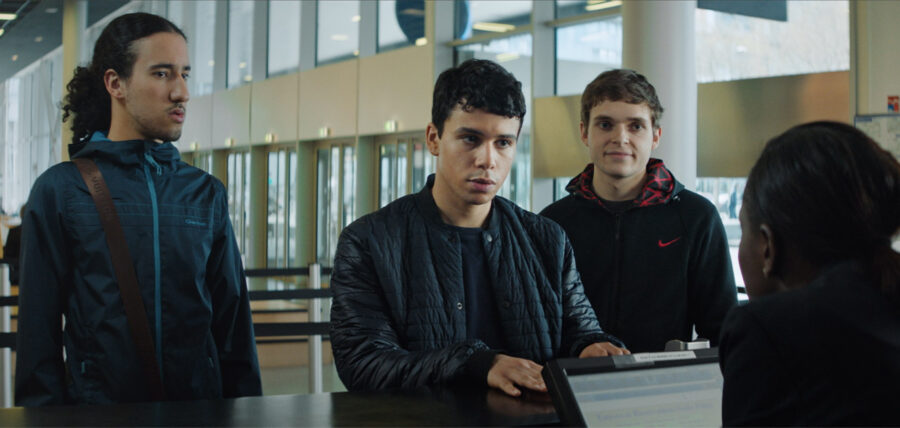 Afficher l'image Iliès Kadri, Ahmed Abdel Laoui, Titouan Labbé, Mariama Gueye