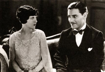 Ronald Colman, May McAvoy dans L'éventail de Lady Windermere