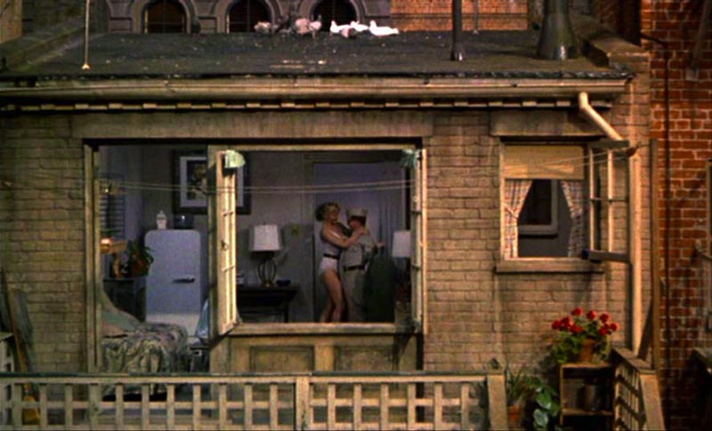 James Stewart dans Fenêtre sur cour