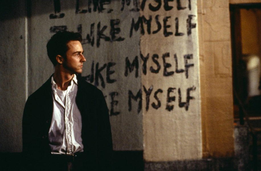 Edward Norton dans Fight Club