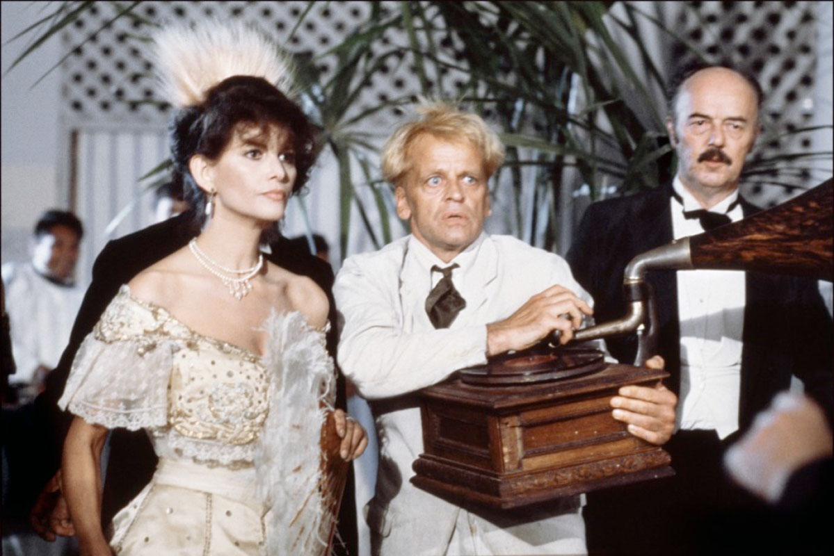 Claudia Cardinale, Klaus Kinski dans Fitzcarraldo