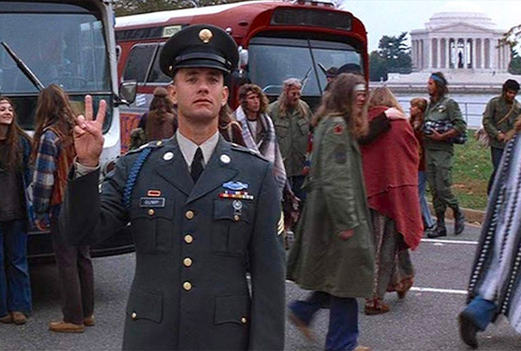 Tom Hanks dans Forrest Gump