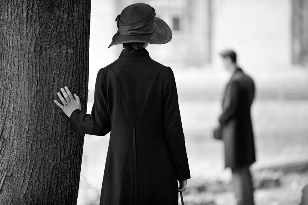 Pierre Niney, Paula Beer dans Frantz