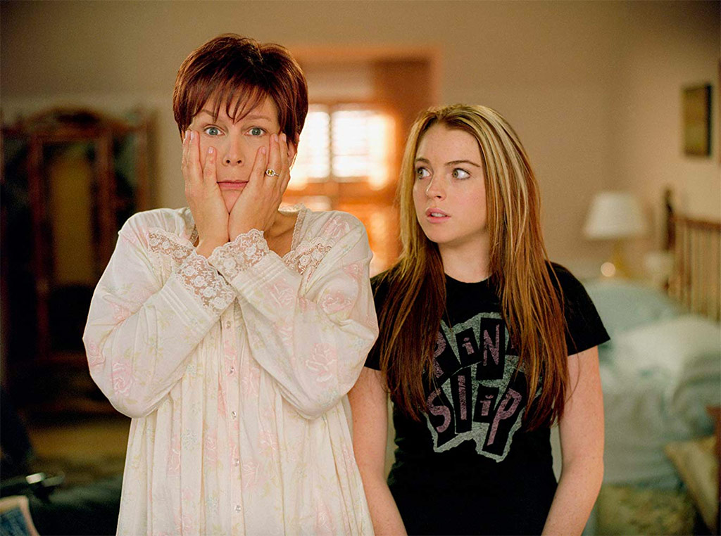 Jamie Lee Curtis, Lindsay Lohan dans Freaky friday dans la peau de ma mère