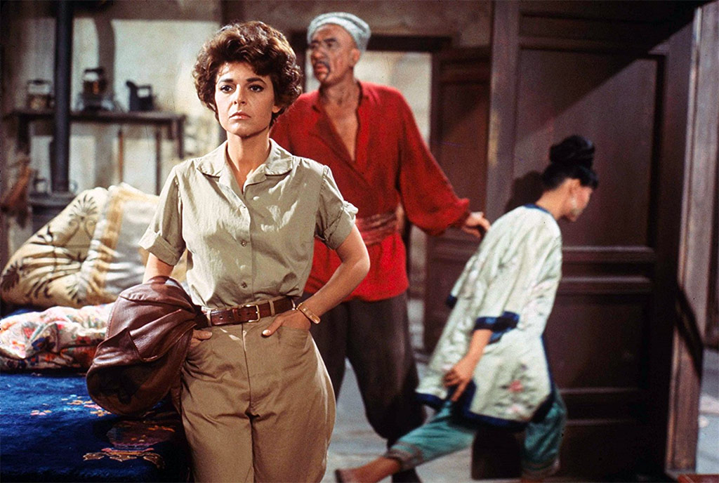 Anne Bancroft, Mike Mazurki dans Frontière chinoise