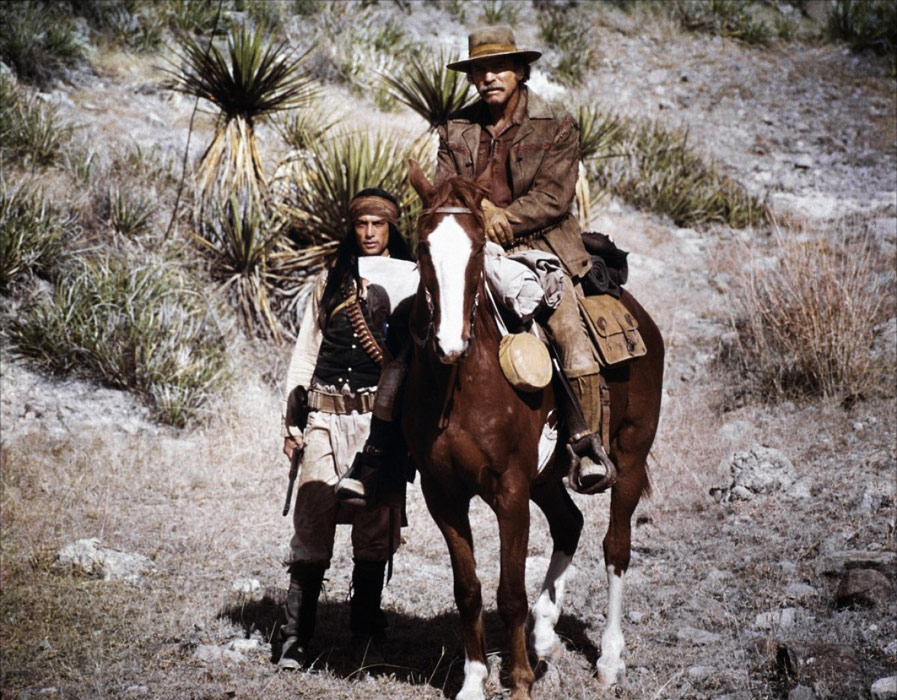 Burt Lancaster, Joaquin Martinez dans Fureur Apache