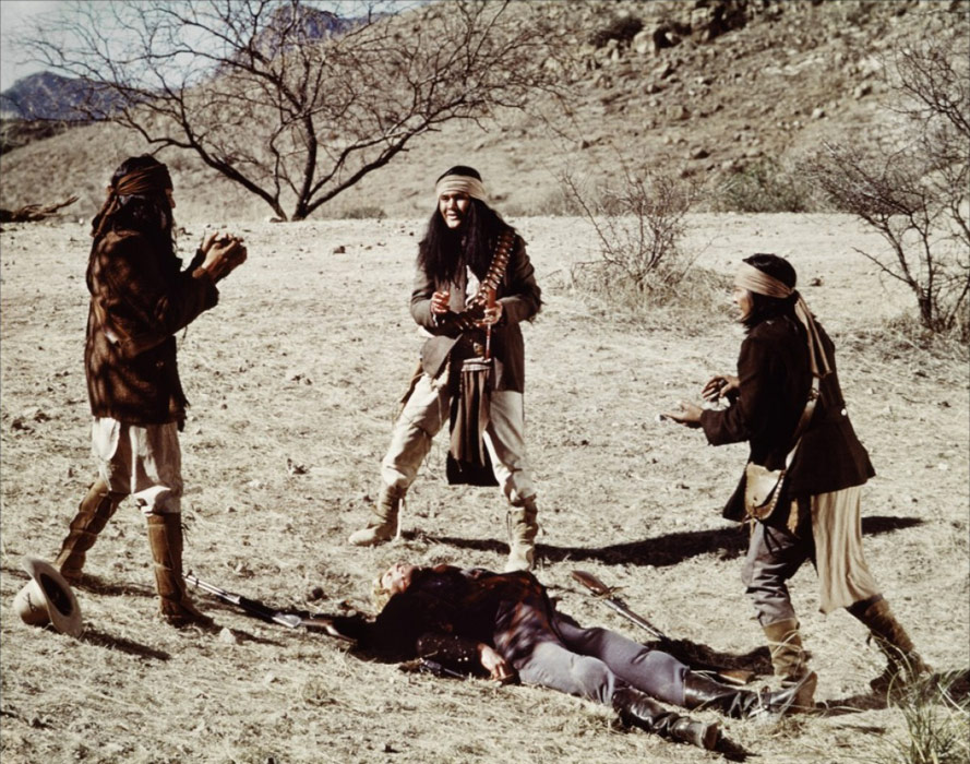 Burt Lancaster, Joaquin Martinez dans Fureur Apache