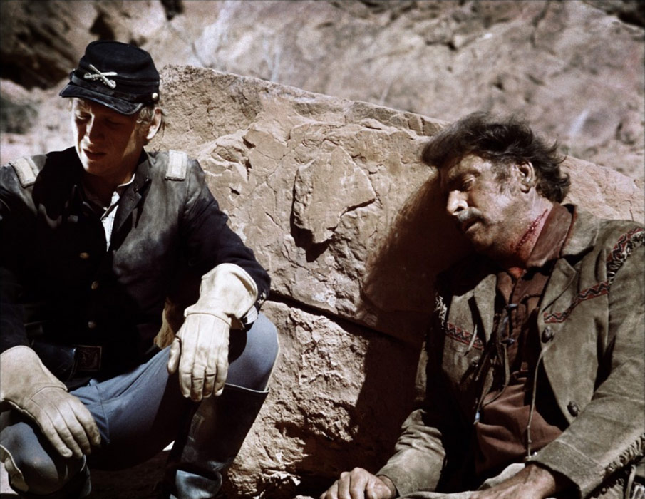 Burt Lancaster dans Fureur Apache