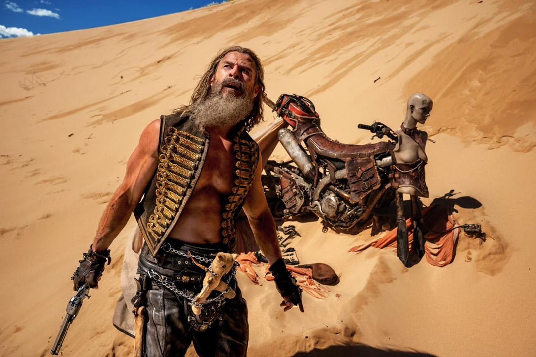 Chris Hemsworth dans Furiosa : une saga Mad Max