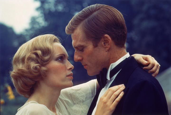 Robert Redford, Mia Farrow dans Gatsby le magnifique
