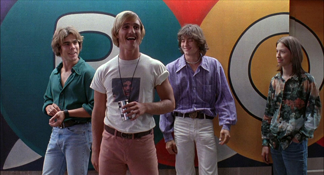 Matthew McConaughey, Sasha Jenson, Jason London, Wiley Wiggins dans Génération rebelle