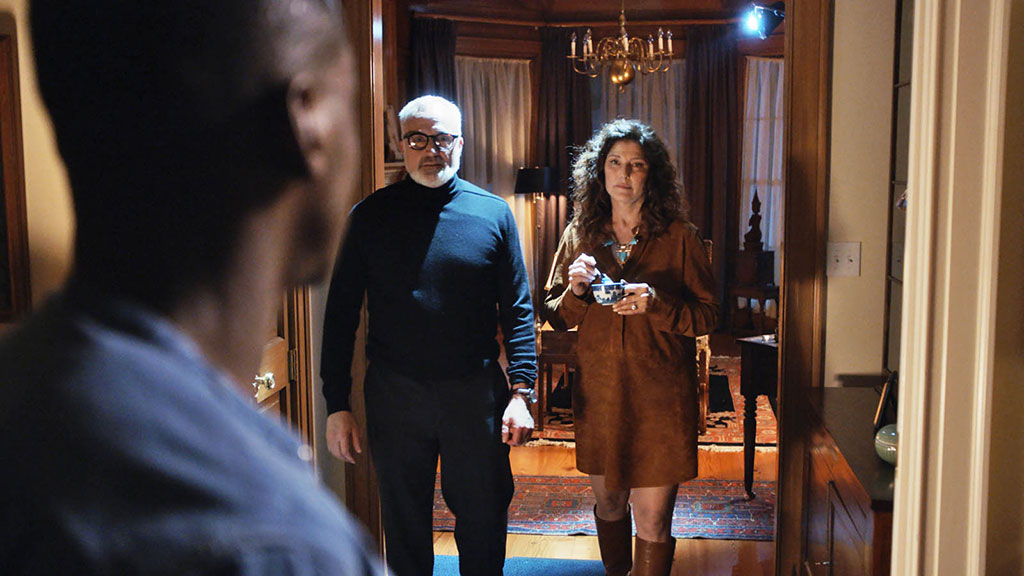 Catherine Keener, Bradley Whitford dans Get Out