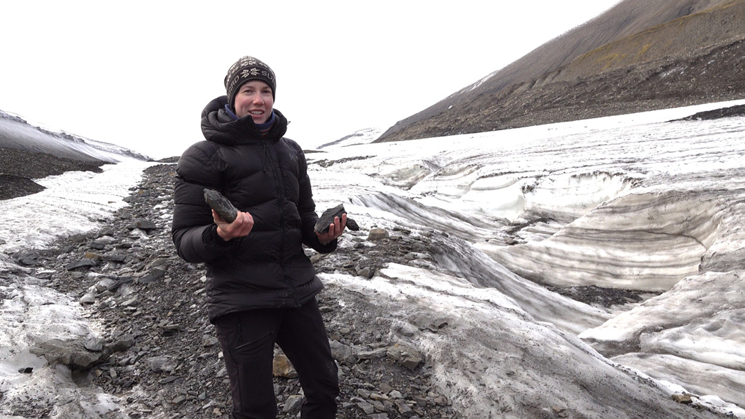 Heïdi Sevestre dans Glaciers d'arctique, état des lieux