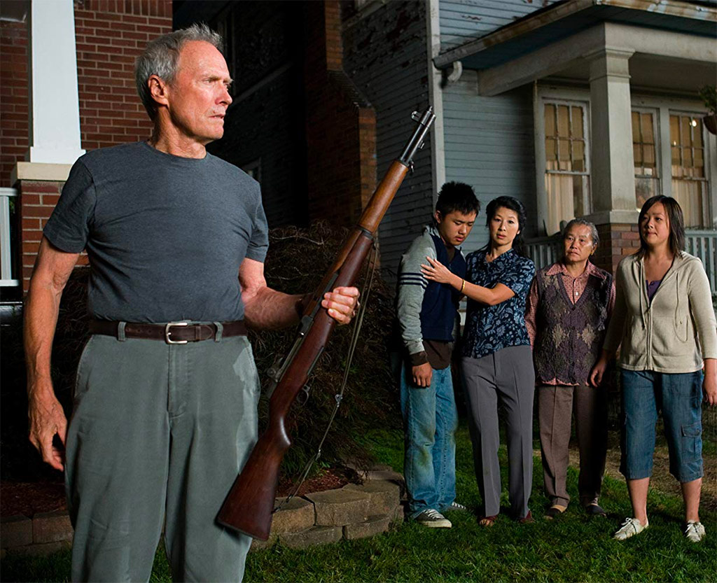 Clint Eastwood, Bee Vang, Ahney Her, Brooke Chia Thao, Chee Thao dans Gran Torino