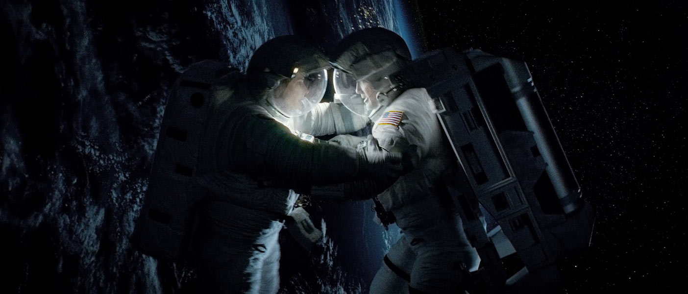 Sandra Bullock, George Clooney dans Gravity