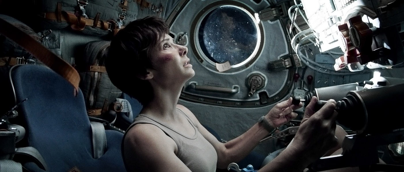 Sandra Bullock, George Clooney dans Gravity