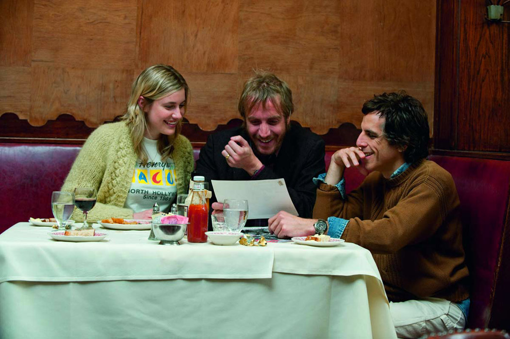 Ben Stiller, Greta Gerwig, Rhys Ifans dans greenberg
