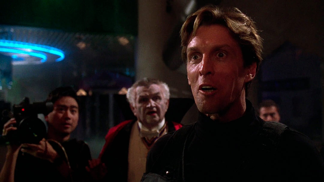 John Glover, Robert Prosky, Gedde Watanabe dans Gremlins 2 : La Nouvelle Génération