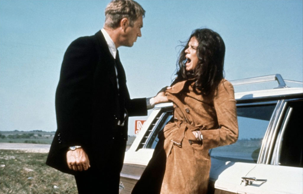 Steve McQueen, Ali McGraw dans Guet apens