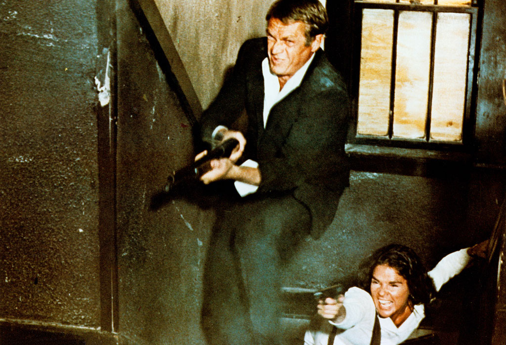 Steve McQueen, Ali McGraw dans Guet apens