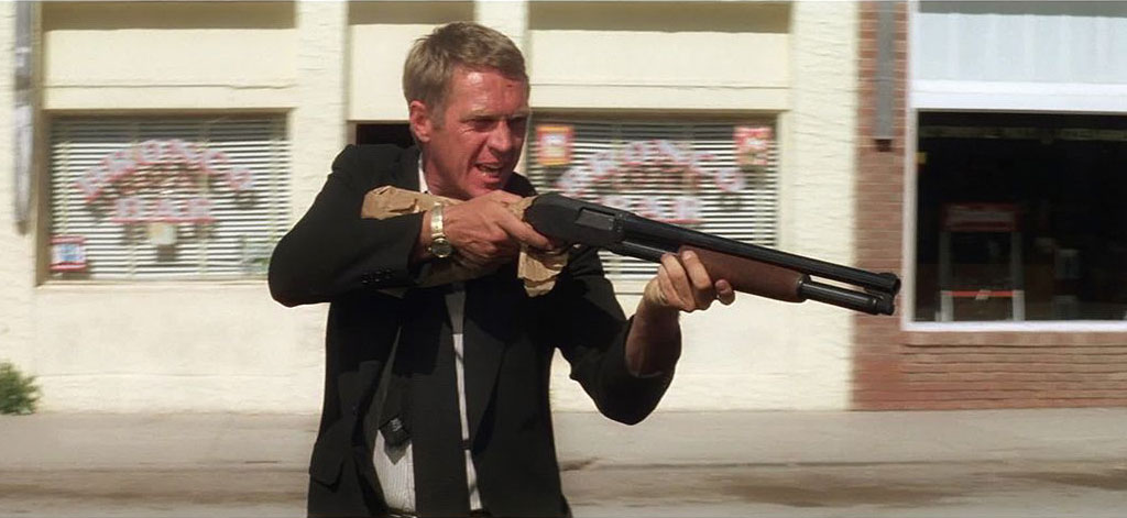 Steve McQueen dans Guet apens