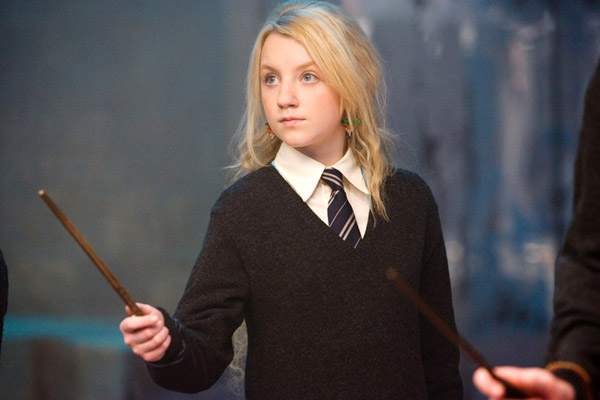 Evanna Lynch dans Harry Potter et l'ordre du phénix
