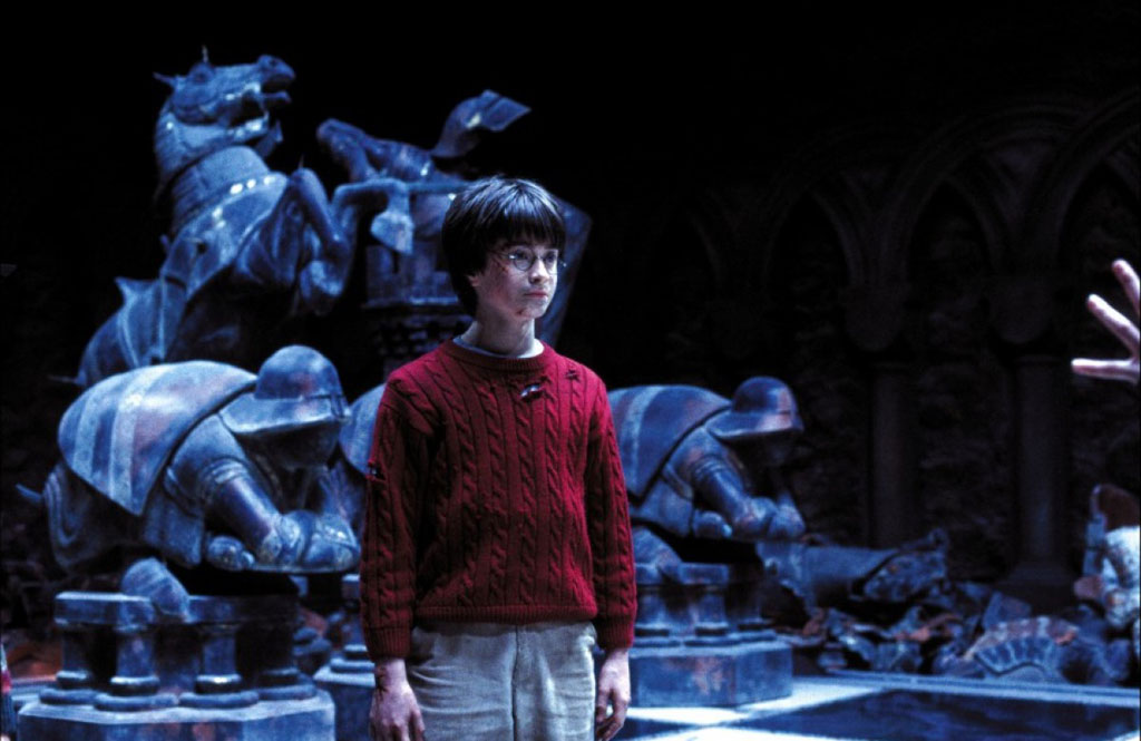 Daniel Radcliffe dans Harry Potter à l'école des sorciers