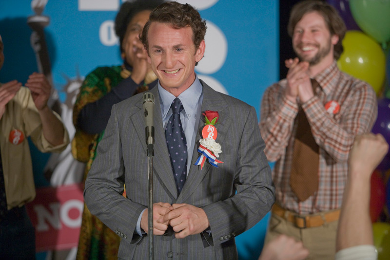 Sean Penn dans Harvey Milk