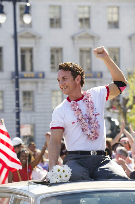Sean Penn dans Harvey Milk