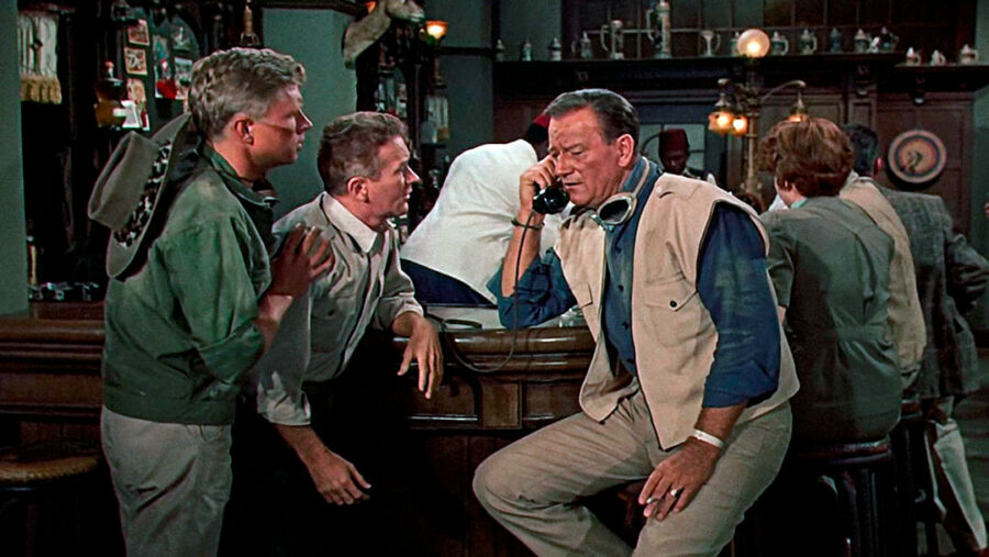 Afficher l'image John Wayne, Hardy Krüger