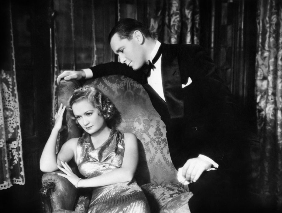 Herbert Marshall, Miriam Hopkins, Kay Francis dans Haute pègre