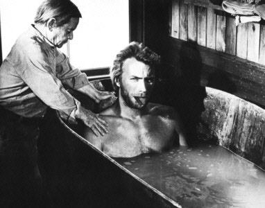 Clint Eastwood dans L'Homme des hautes plaines