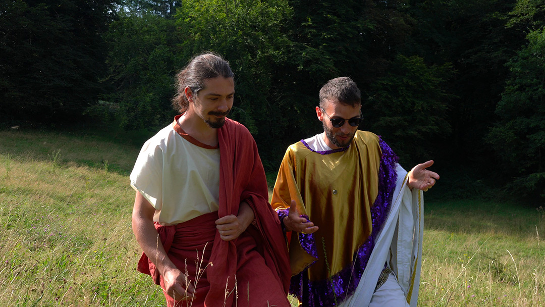 Alex Meyer, Antoine Régnier dans Hippias Majeur