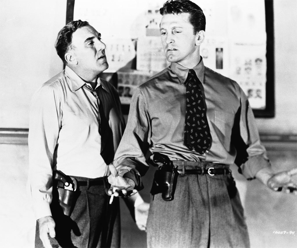 Kirk Douglas, William Bendix dans Histoire de détective