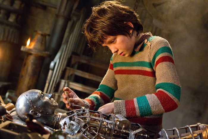 ASA BUTTERFIELD dans Hugo Cabret