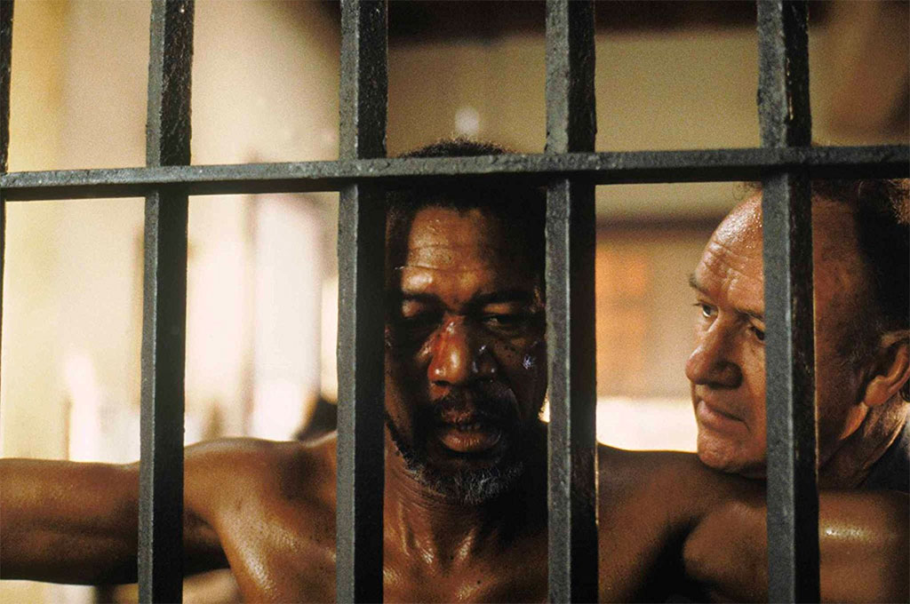 Morgan Freeman, Gene Hackman dans Impitoyable