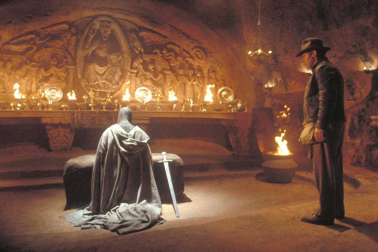 Harrison Ford dans Indiana Jones et la Dernière Croisade