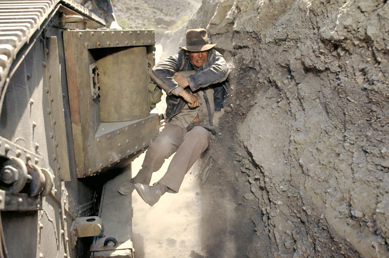 Harrison Ford dans Indiana Jones et la Dernière Croisade