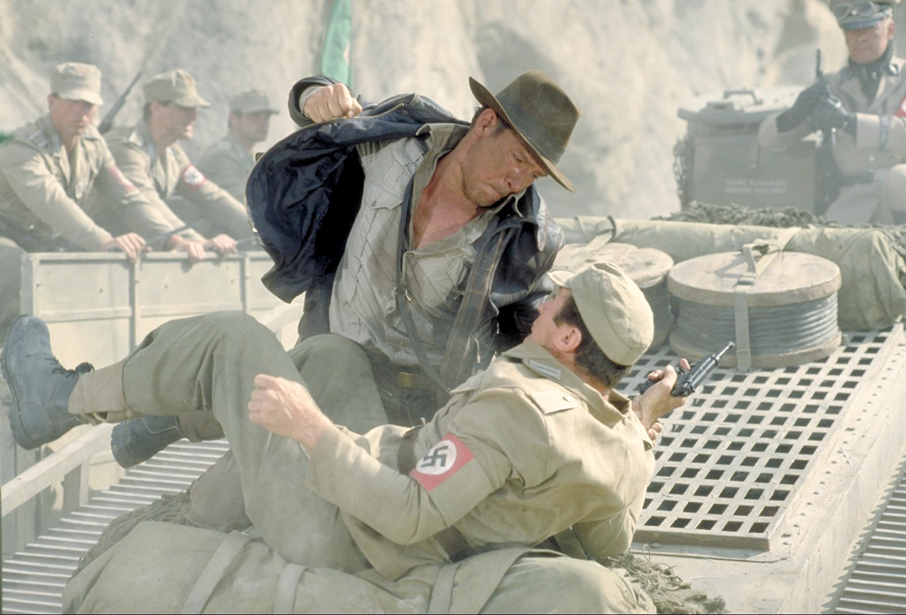 Harrison Ford dans Indiana Jones et la Dernière Croisade