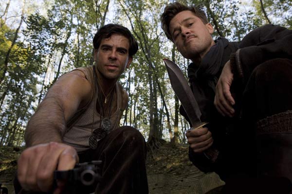Eli Roth, Brad Pitt dans Inglourious Basterds
