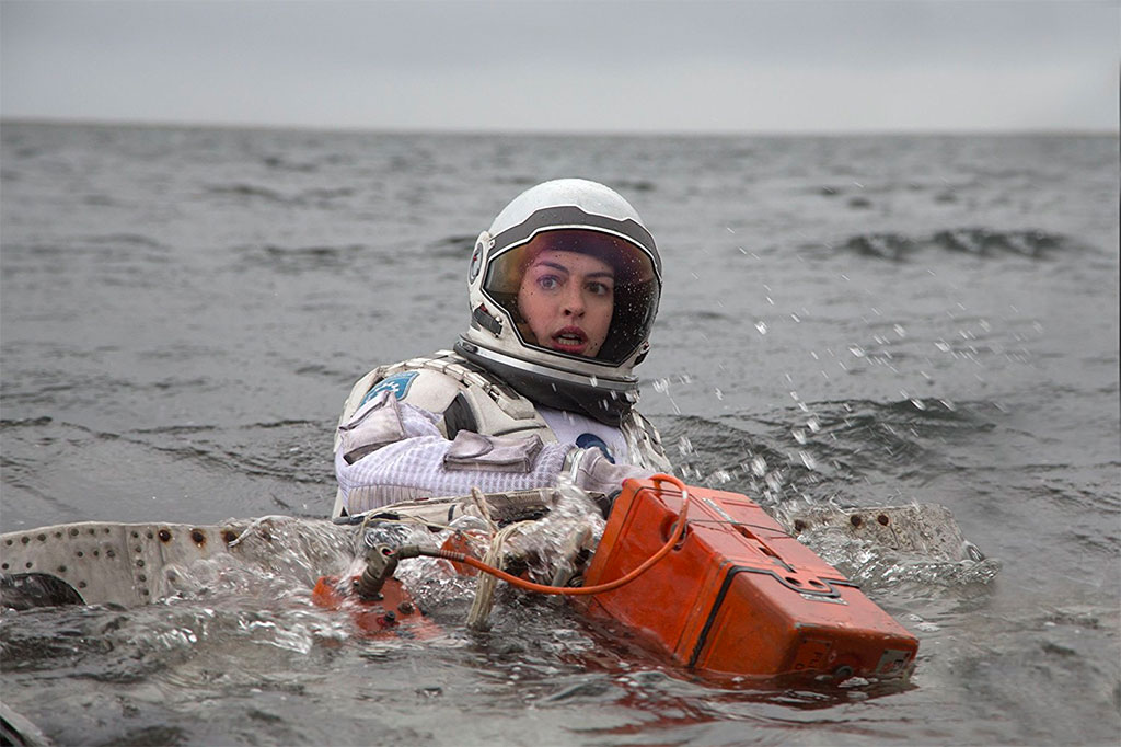 Anne Hathaway dans Interstellar