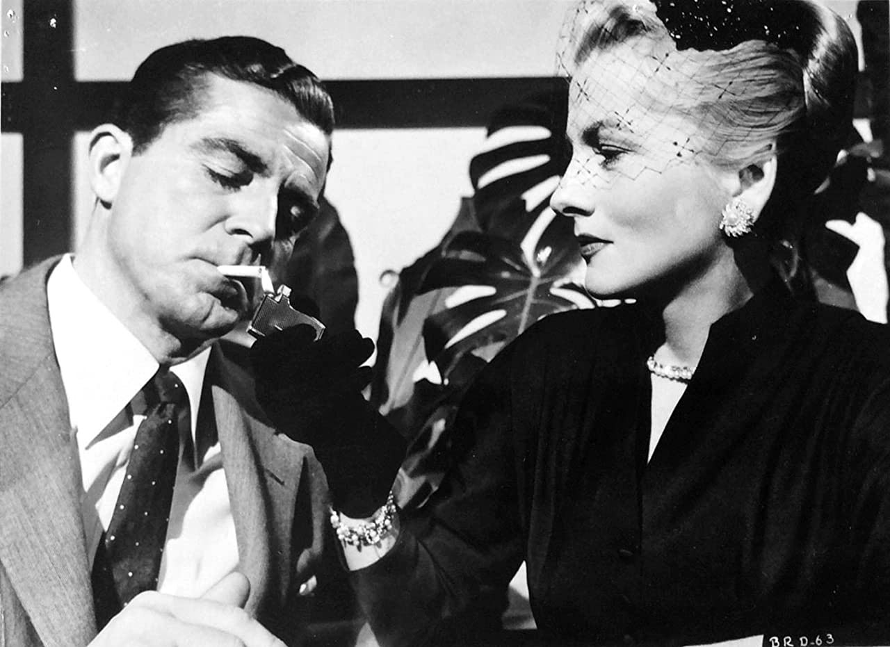 Dana Andrews, Joan Fontaine dans L'invraisemblable vérité