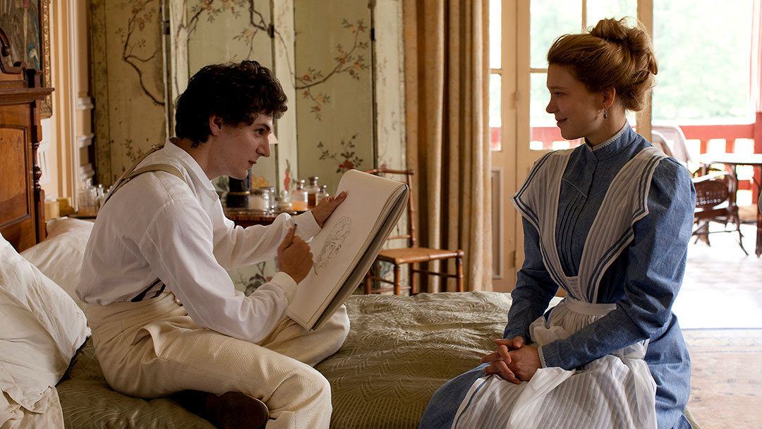 Vincent Lacoste, Léa Seydoux dans Journal d'une femme de chambre