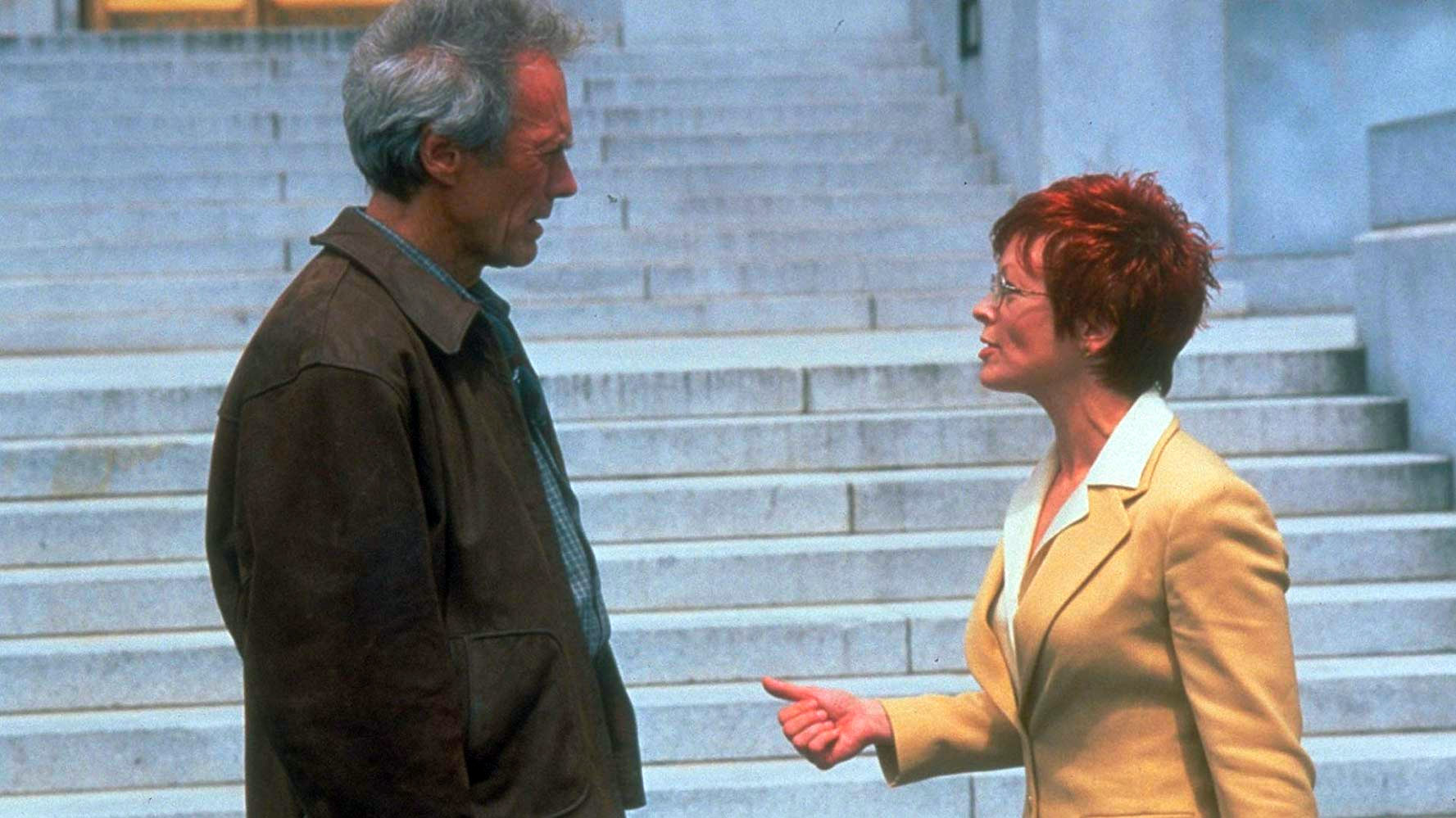  Clint Eastwood, Frances Fisher dans Jugé coupable