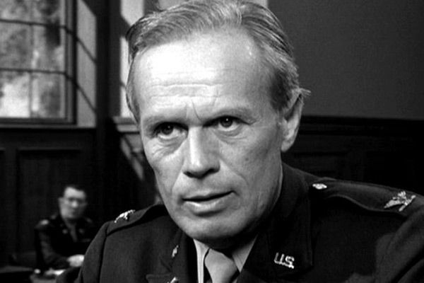 Richard Widmark dans Jugement à Nuremberg